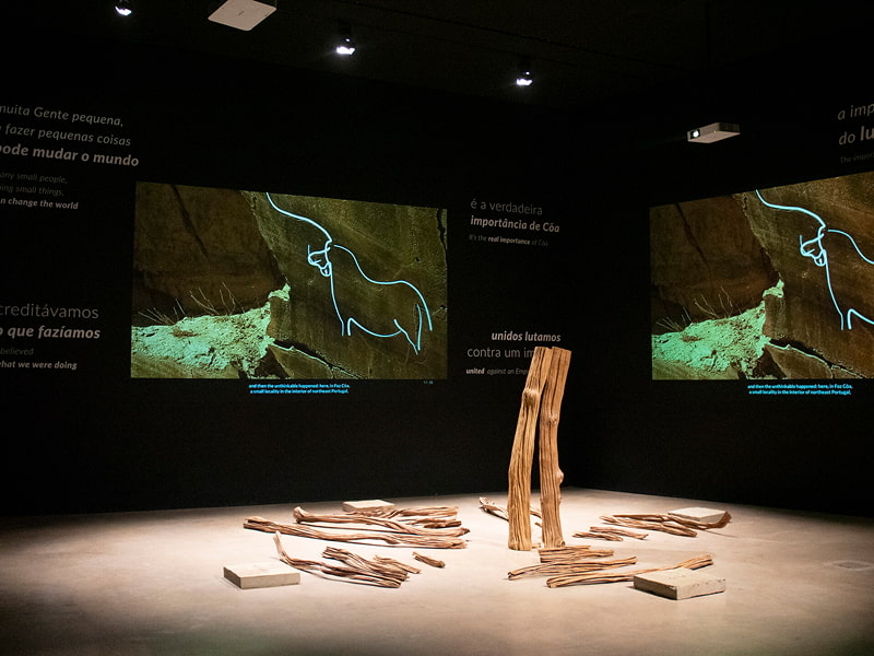 Foto Exposição Museu do Côa